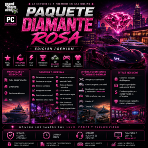 PAQUETE DIAMANTE ROSA