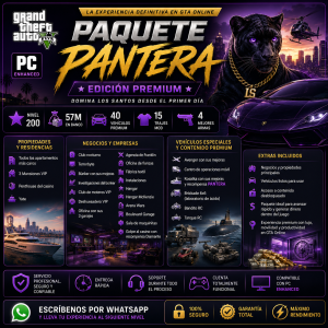 PAQUETE PANTERA